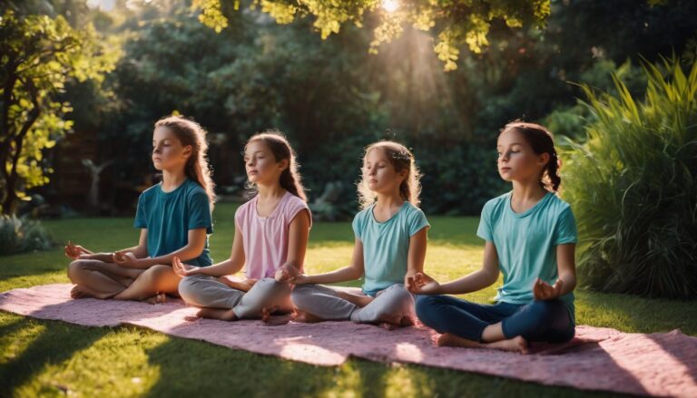 initier les enfants à la méditation guidée